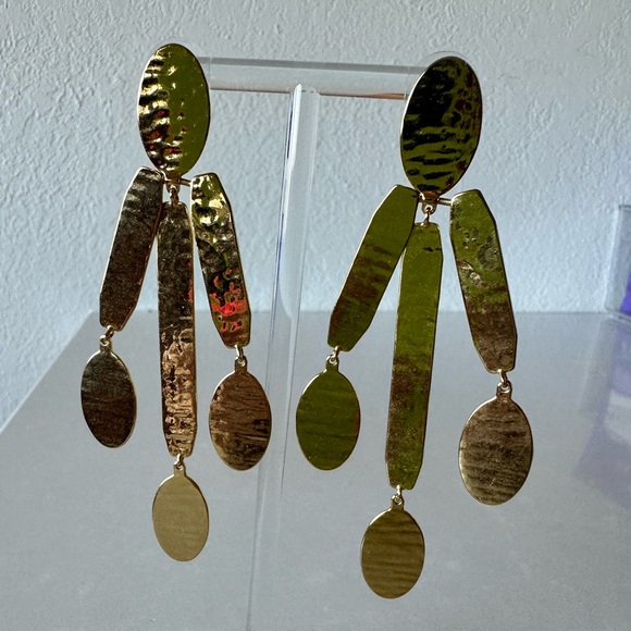 J. Crew Jewelry - J. Crew Gold Statement Earrings